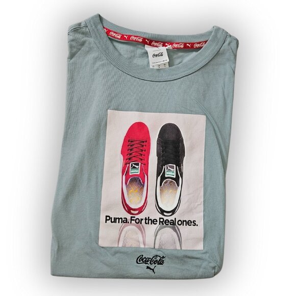 Puma Other - PUMA X COCA COLA LIMITED EDITION GRAPHIC SHORT SLEEVE T-SHIRT SIZE LARGE